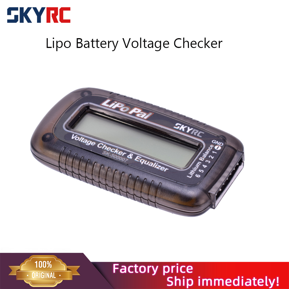 Drone Battery Voltage Checker - SKYRC LiPoPal Battery Checker 2-6S Lipo