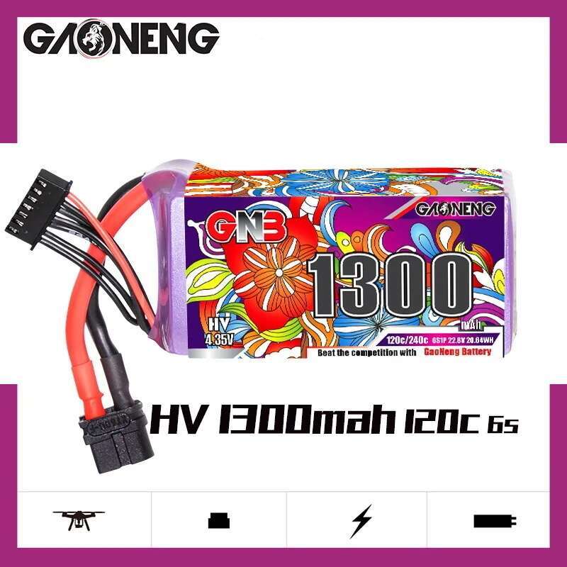 2Pcs GNB 6S Lipo Battery 22.8V - Drone Battery Plate incelemesi ve fiyatı