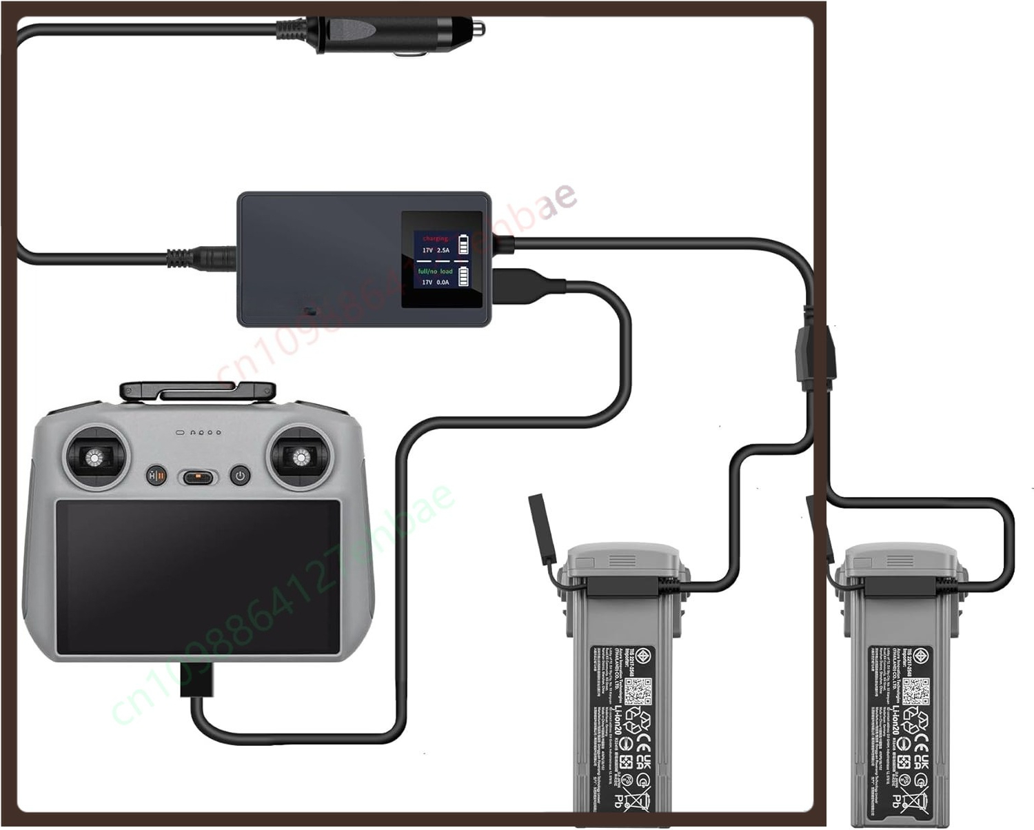LCD battery car charger for DJ - Drone Battery 3S incelemesi ve fiyatı