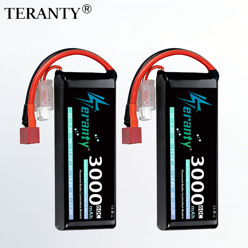 TERANTY 2S 3000mAh Lipo Batter - Drone Battery Connector incelemesi ve fiyatı