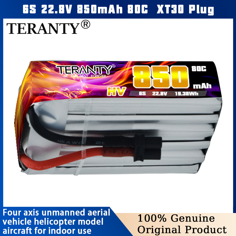 TERANTY 6S 22.8V 850mAh 80C HV - Drone Battery Plate incelemesi ve fiyatı