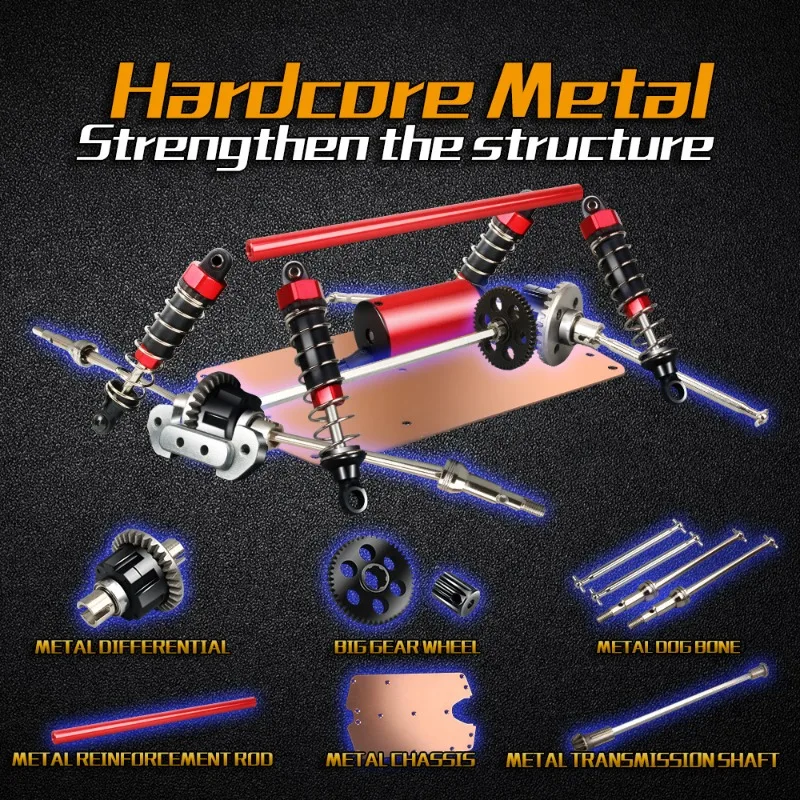 100km/h High-speed 4WD Rc Cars - Drone Battery Alarm incelemesi ve fiyatı