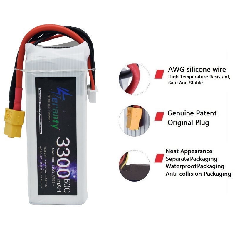 LiPo Rechargeable Battery 4S 3 - Drone Battery Connector incelemesi ve fiyatı