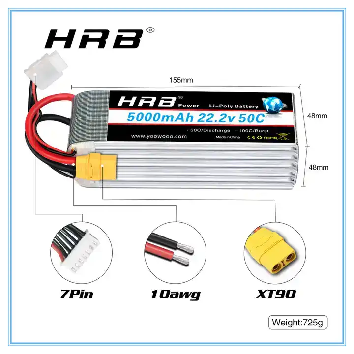 HRB Lipo Battery 2~6S 2200mah/ - Drone Battery 6S incelemesi ve fiyatı