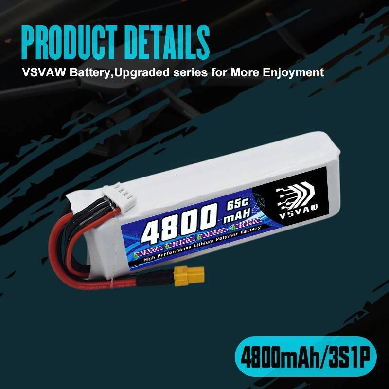 VSVAW 3S Lipo Battery for FPV  - Drone Battery Plate incelemesi ve fiyatı