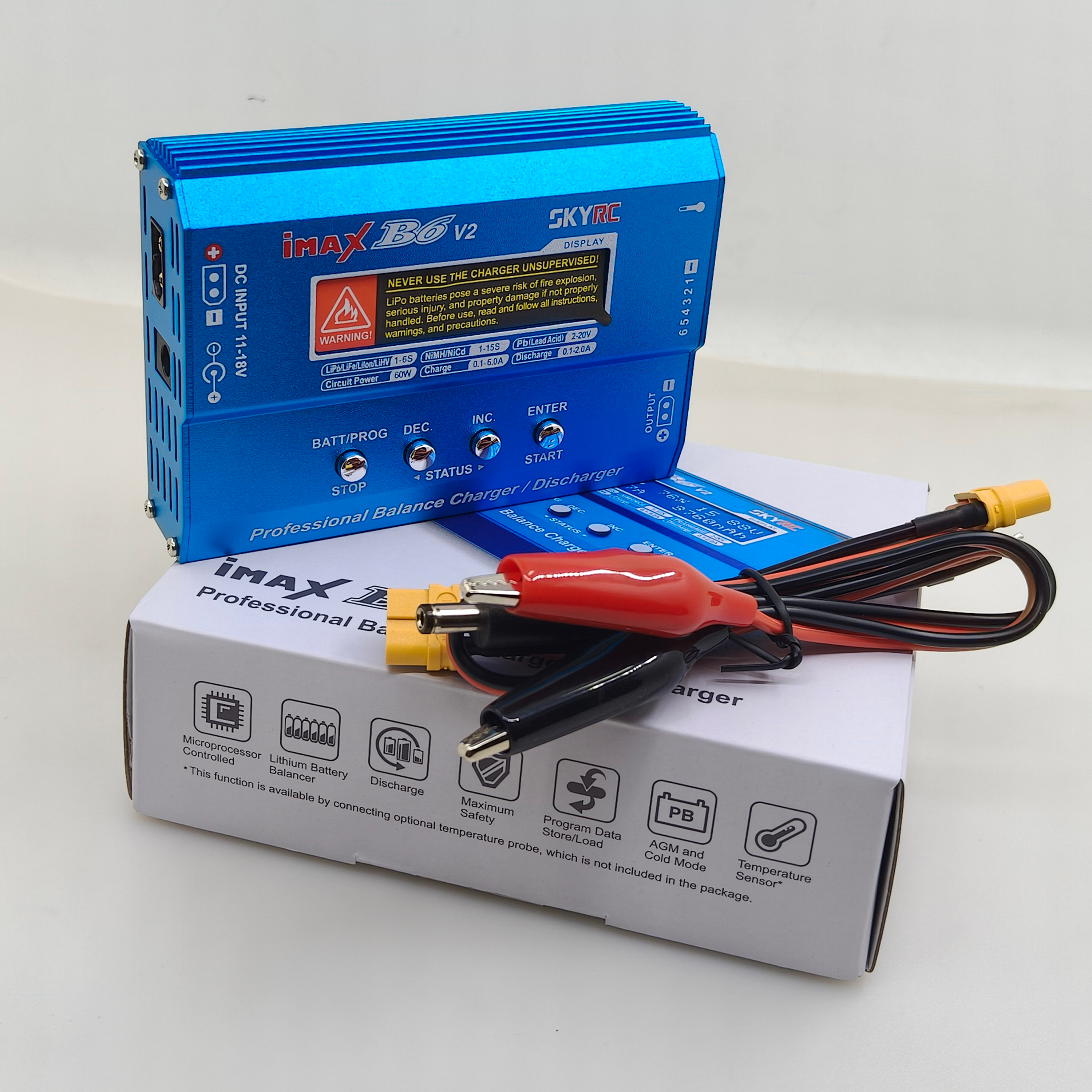 IMAX B6 / B6AC 80W T/XT60plug  - Drone Battery Charger incelemesi ve fiyatı