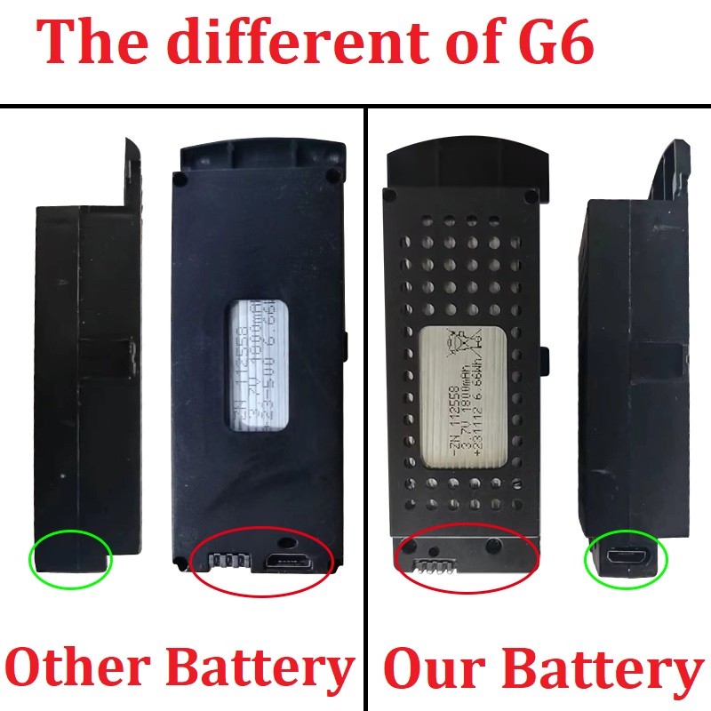 Q6 Drones Battery 3.7V 3000mAh - Drone Battery Li-Ion incelemesi ve fiyatı