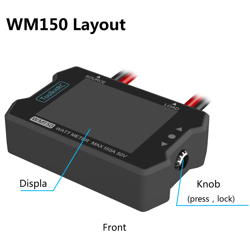 ToolkitRC WM150 150A 50V Watt  - Drone Battery Voltage Checker incelemesi ve fiyatı