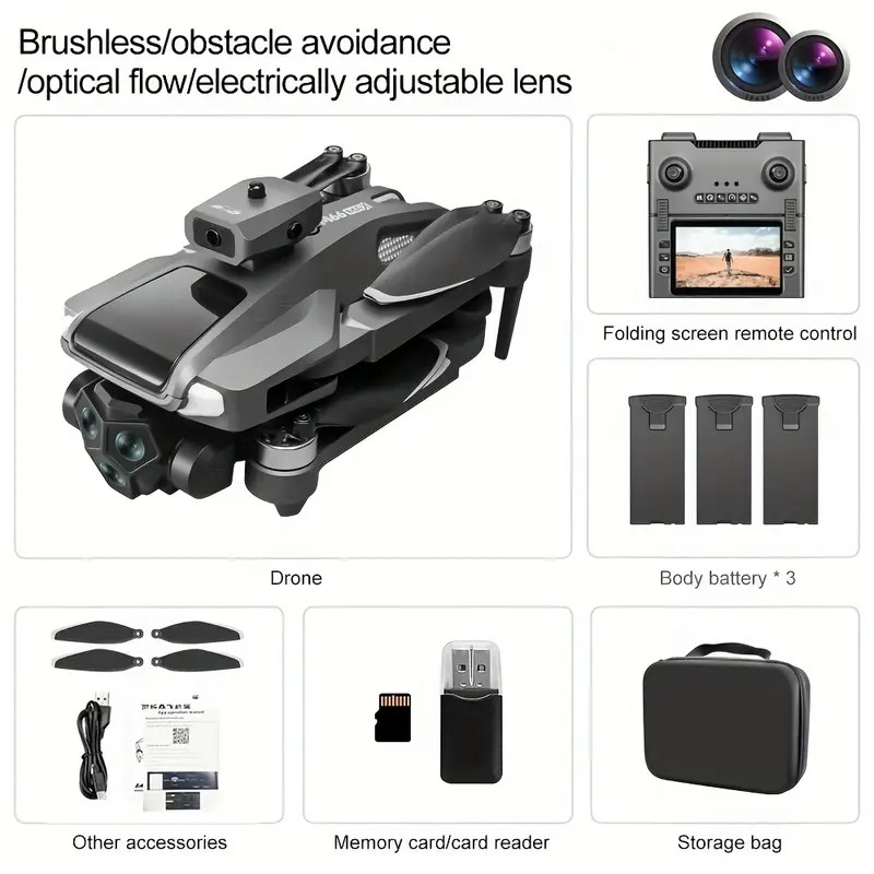 New M66 Triple Battery Brushle - Drone Battery Smart incelemesi ve fiyatı