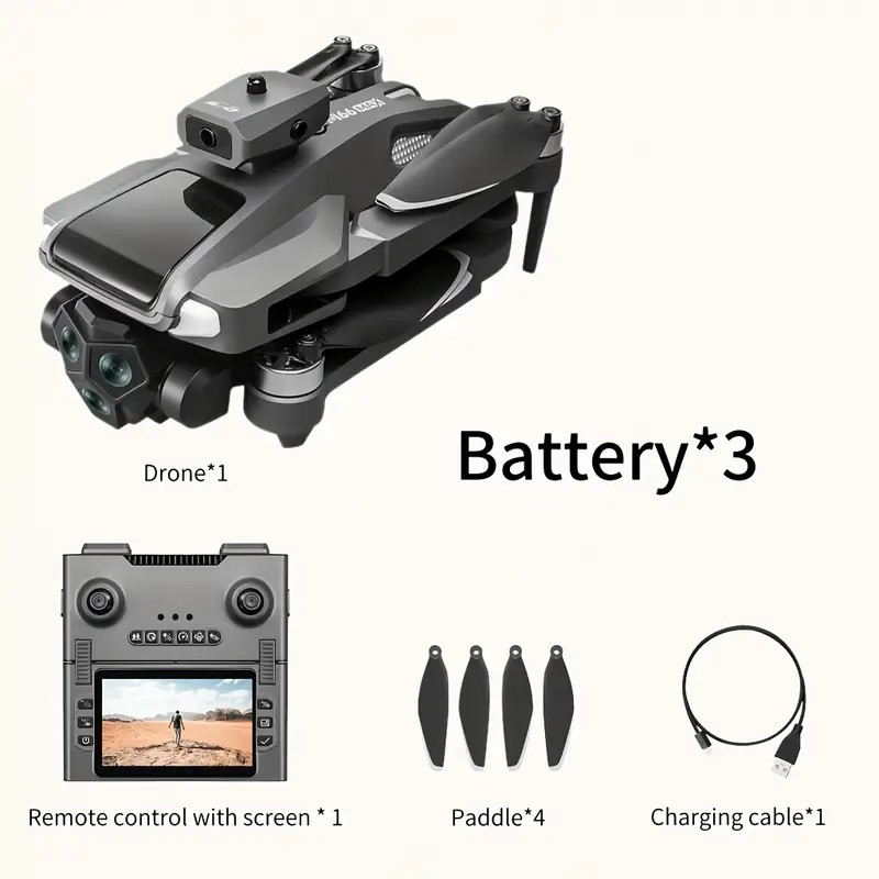 New M66 Triple Battery Brushle - Drone Battery Smart incelemesi ve fiyatı