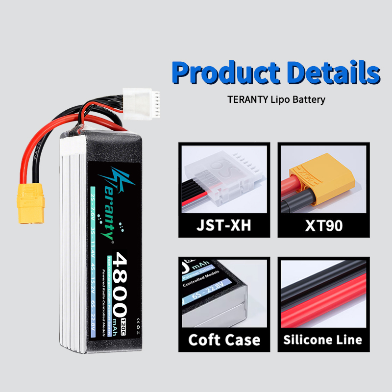 TERANTY 6S 4800mAh Lipo Batter - Drone Battery Plate incelemesi ve fiyatı