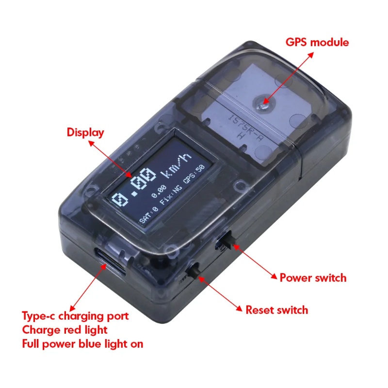 ZMR GPS Speedometer RC Drone T - Drone Battery Plate incelemesi ve fiyatı