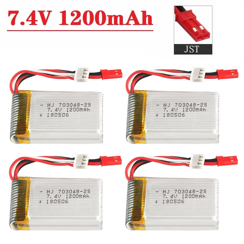 Lipo Battery 2S 7.4V 1200mAh 7 - Drone Battery Connector incelemesi ve fiyatı
