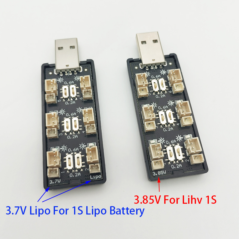 6CH USB 1S LiPo/LiHv 3.7V/4.2V - Drone Battery Connector incelemesi ve fiyatı
