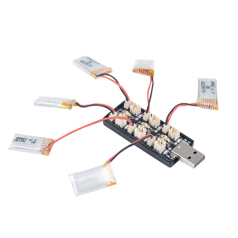 6CH USB 1S LiPo/LiHv 3.7V/4.2V - Drone Battery Connector incelemesi ve fiyatı