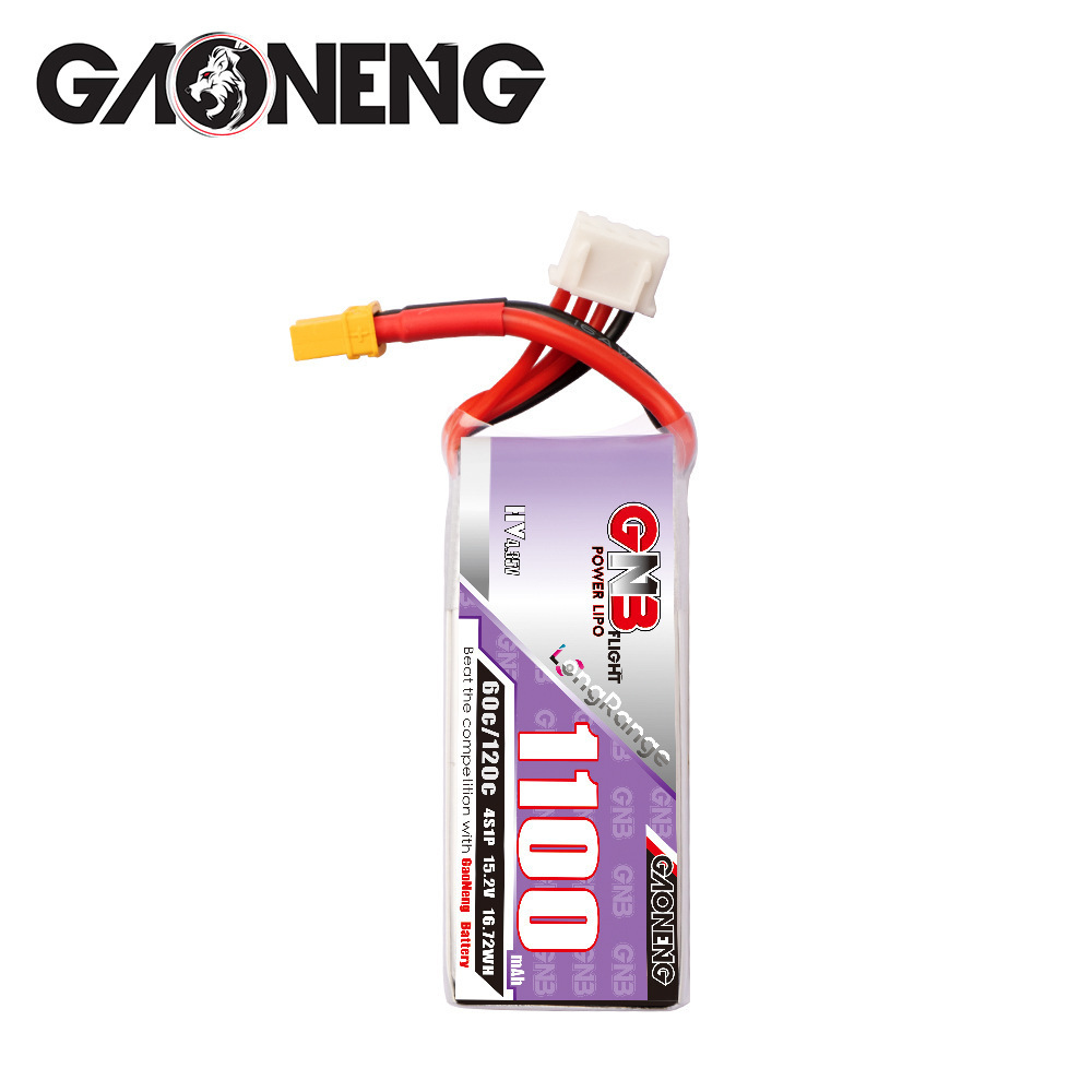 GNB 4S 1100mAh 60C/120C HV Lip - Drone Battery Plate incelemesi ve fiyatı