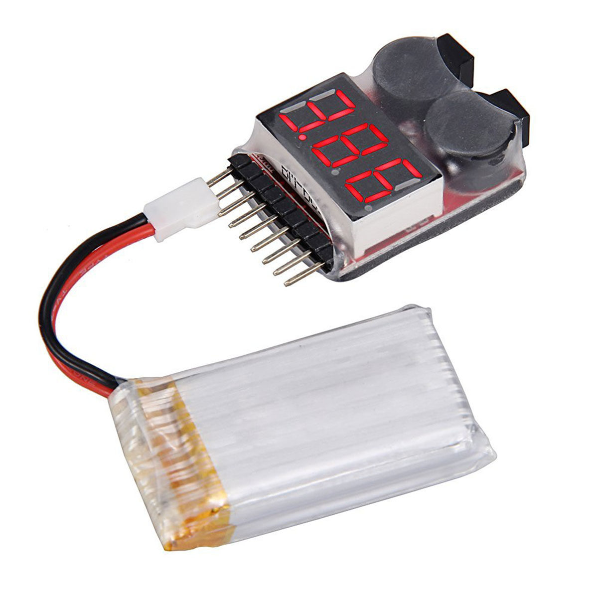 -8S Lipo Battery Voltage Teste - Drone Battery Voltage Checker incelemesi ve fiyatı