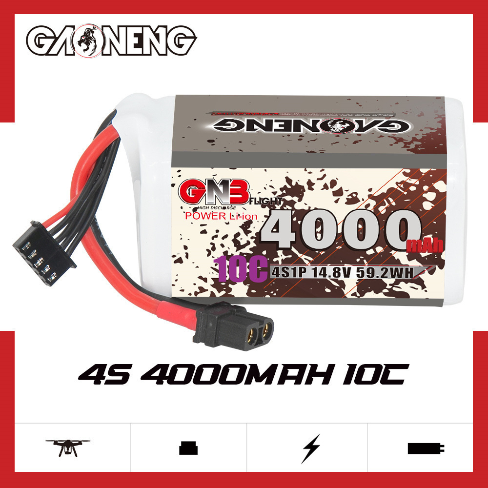 GNB 4000mAh 4S 14.8V 10C 20C W - Drone Battery Plate incelemesi ve fiyatı