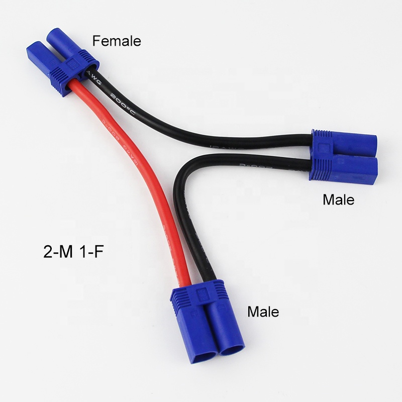 10PCS EC5 Series 12AWG 100mm S - Drone Battery Connector incelemesi ve fiyatı