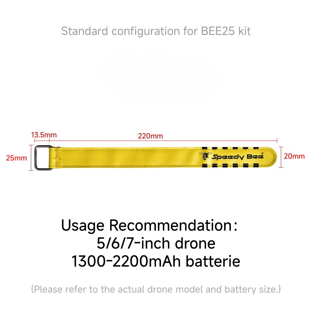 SpeedyBee FPV Lipo Battery Tie - Drone Battery Strap incelemesi ve fiyatı