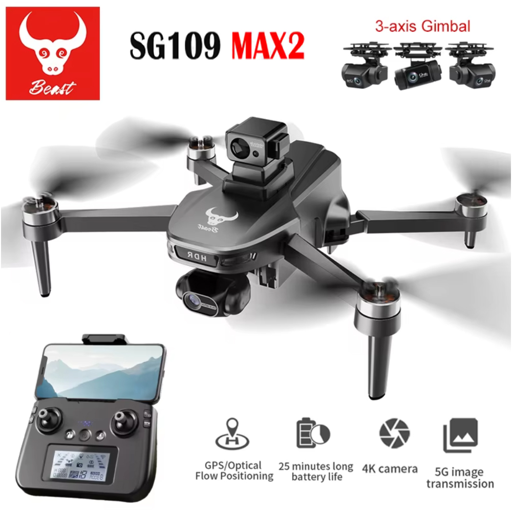 SG109 MAX2 Professional FPV 8K - Drone Battery Box incelemesi ve fiyatı