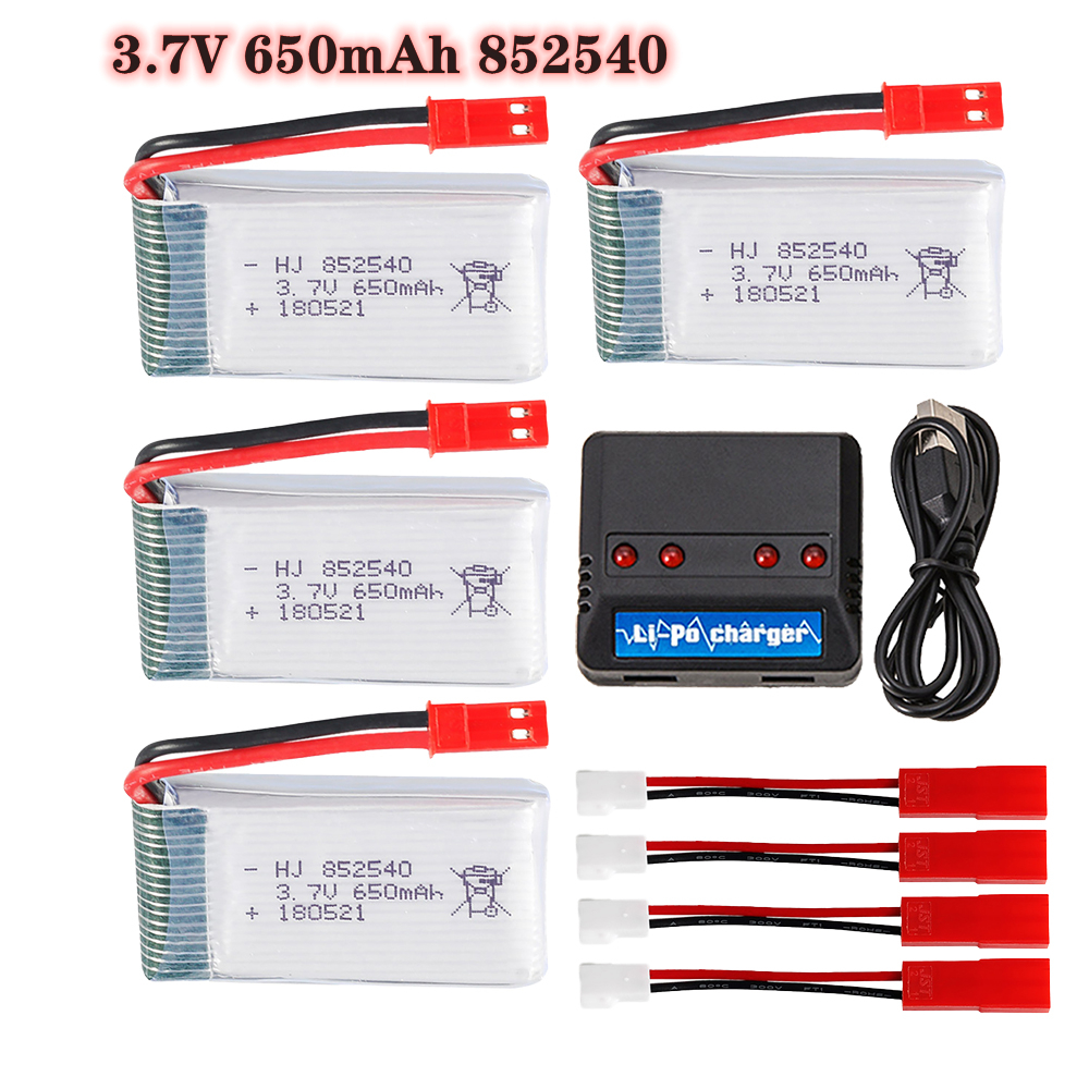 3.7v 650mAh 852540 Lipo Batter - Drone Battery Charger incelemesi ve fiyatı