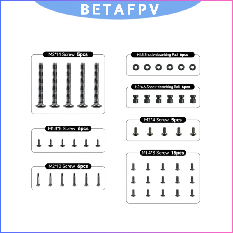 BETAFPV Drone Screw Pack Assor - Drone Battery Bag incelemesi ve fiyatı