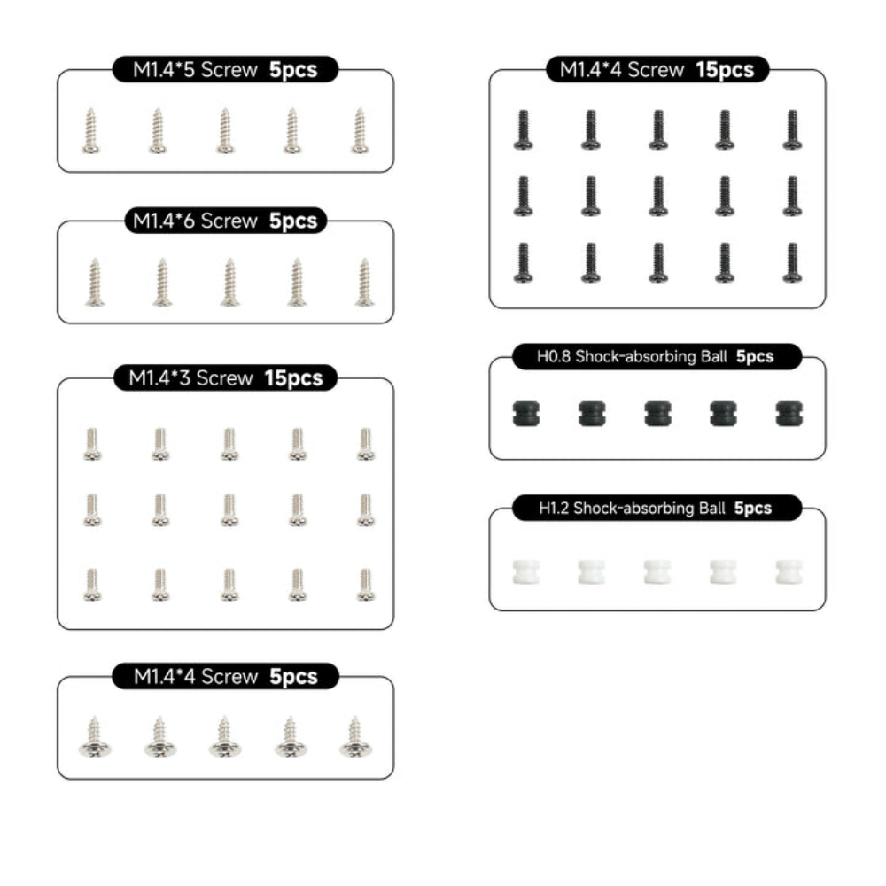 BETAFPV Drone Screw Pack Assor - Drone Battery Bag incelemesi ve fiyatı