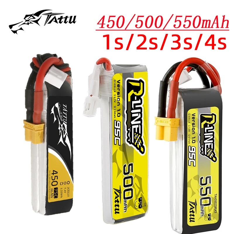 3Pcs NEW TATTU 450/500/550mAh  - Drone Battery Plate incelemesi ve fiyatı