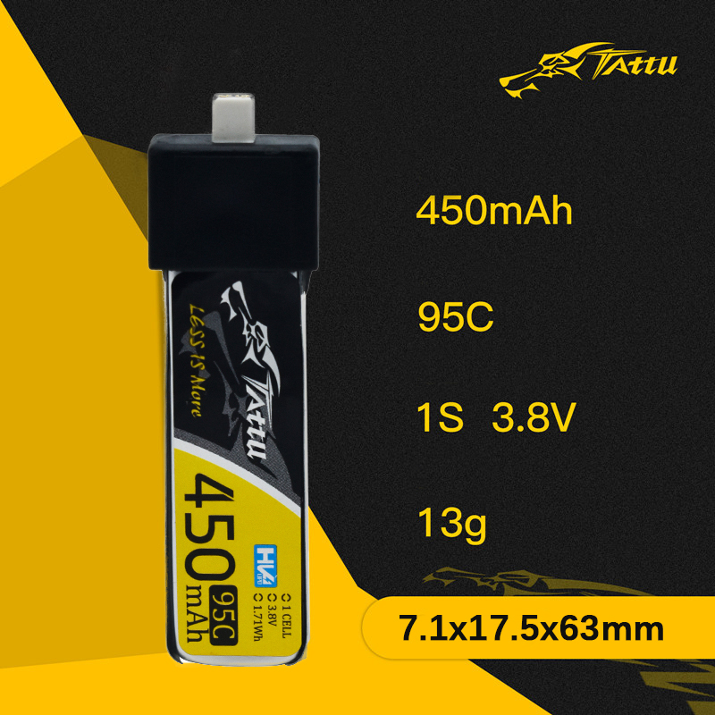 3Pcs NEW TATTU 450/500/550mAh  - Drone Battery Plate incelemesi ve fiyatı