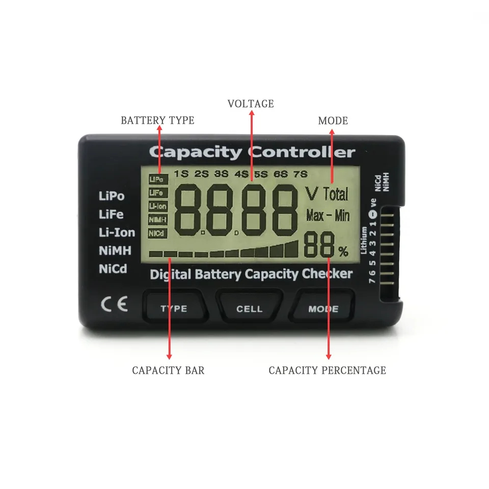 RC Cellmeter 7 Digital Battery - Drone Battery Alarm incelemesi ve fiyatı