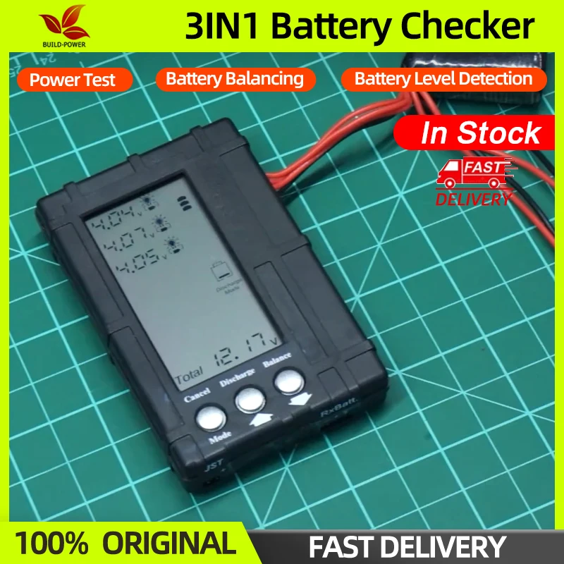 3in1 Battery Balancer LCD Disp - Drone Battery Voltage Checker incelemesi ve fiyatı