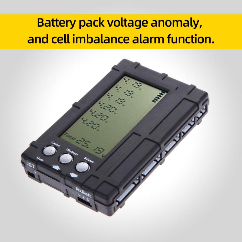 3in1 Battery Balancer LCD Disp - Drone Battery Voltage Checker incelemesi ve fiyatı