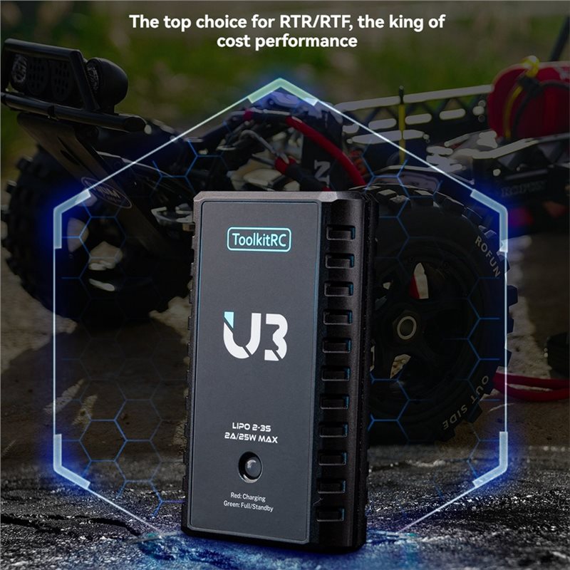 Toolkitrc U3 Battery 2A 25W 2- - Drone Battery 3S incelemesi ve fiyatı