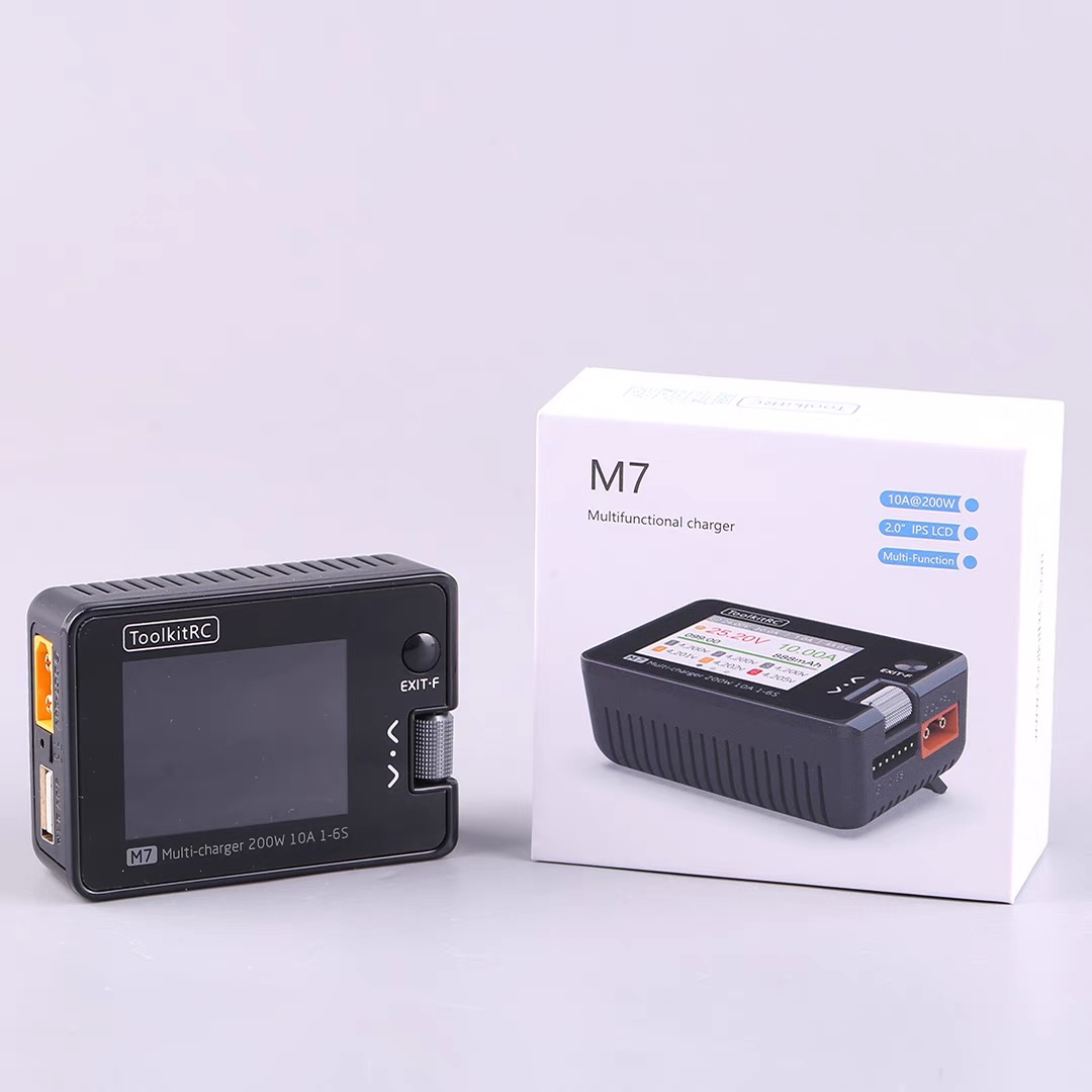 For ToolkitRC M7 200W 10A DC C - Drone Battery Voltage Checker incelemesi ve fiyatı