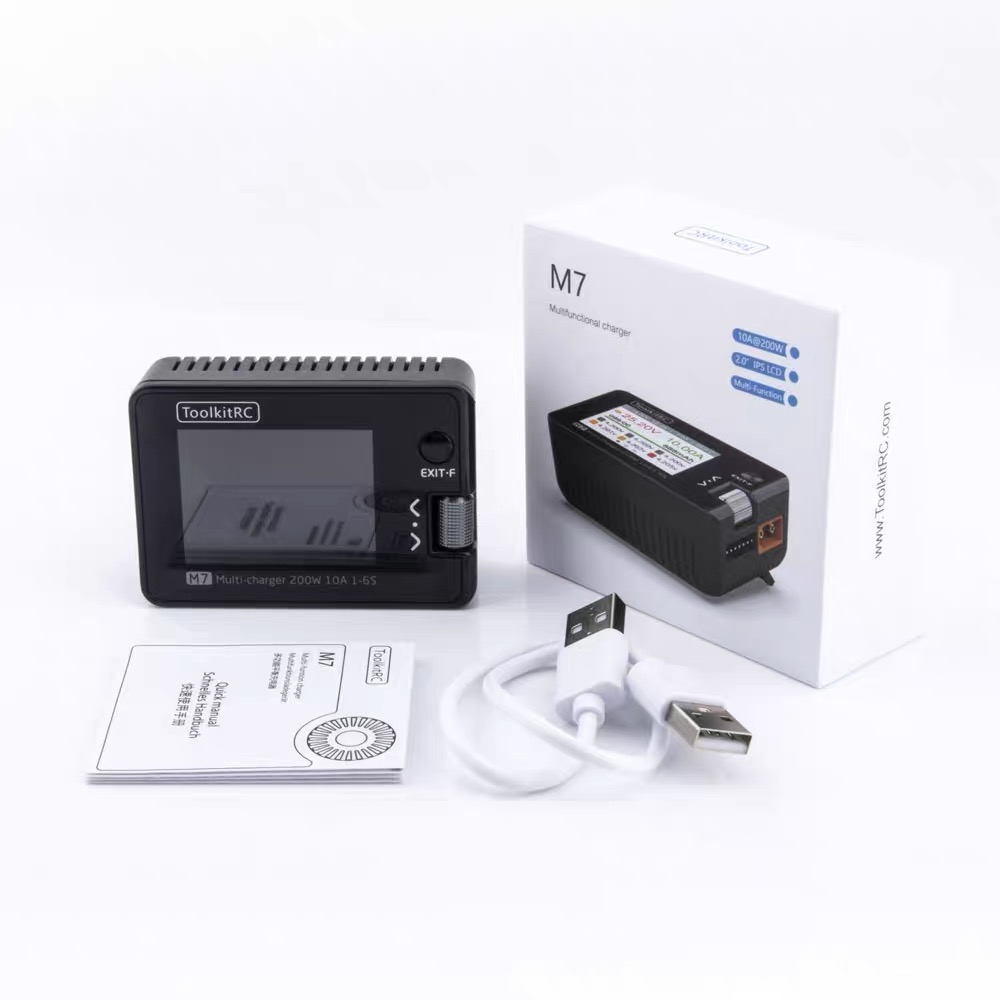 For ToolkitRC M7 200W 10A DC C - Drone Battery Voltage Checker incelemesi ve fiyatı