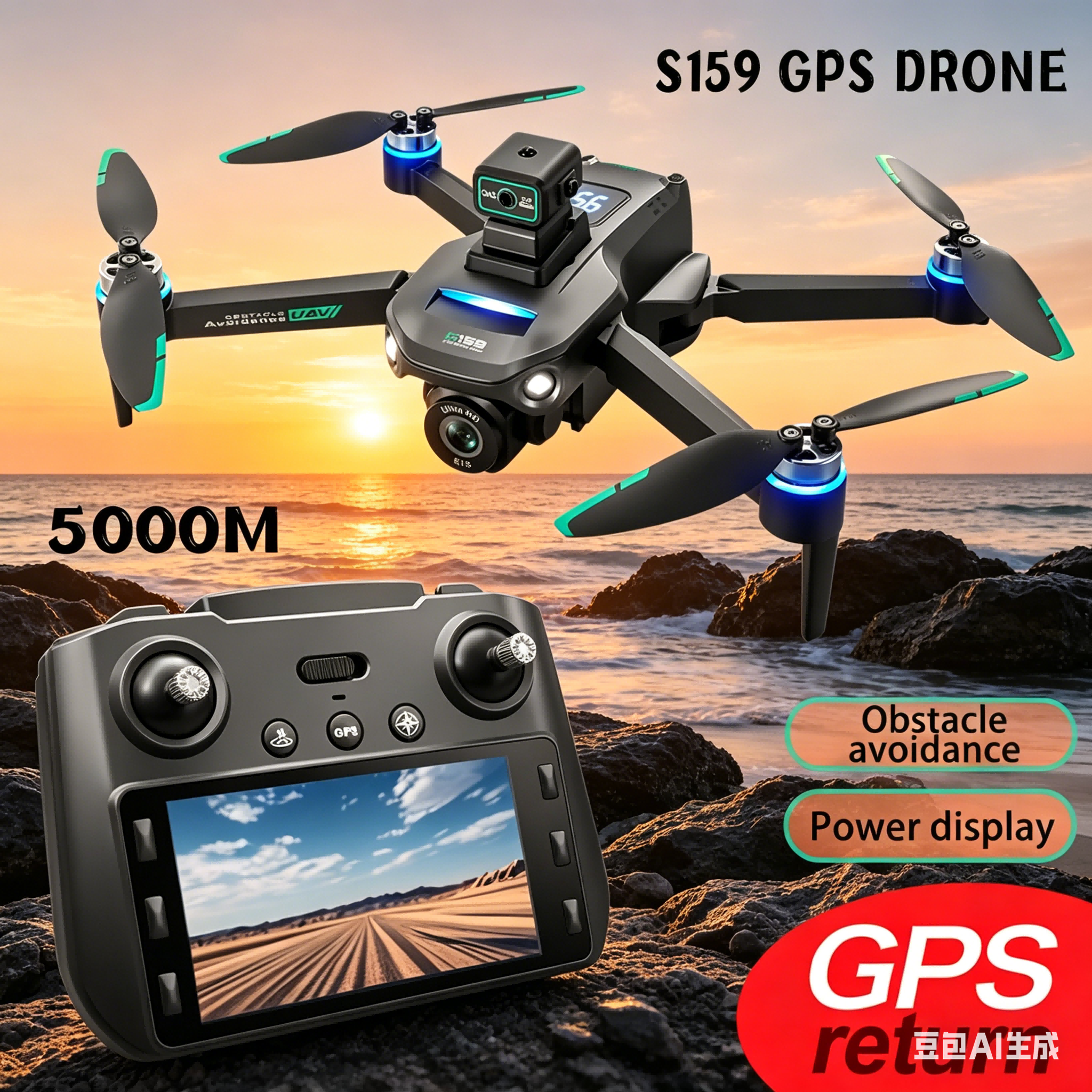 S159 GPS Drone 4K Profesional  - Drone Battery Balance Charger incelemesi ve fiyatı