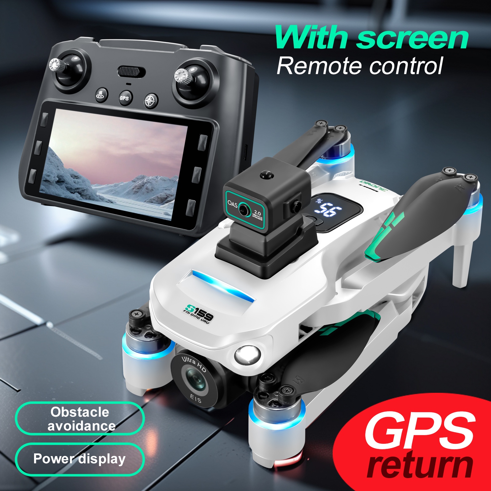 S159 GPS Drone 4K Profesional  - Drone Battery Balance Charger incelemesi ve fiyatı