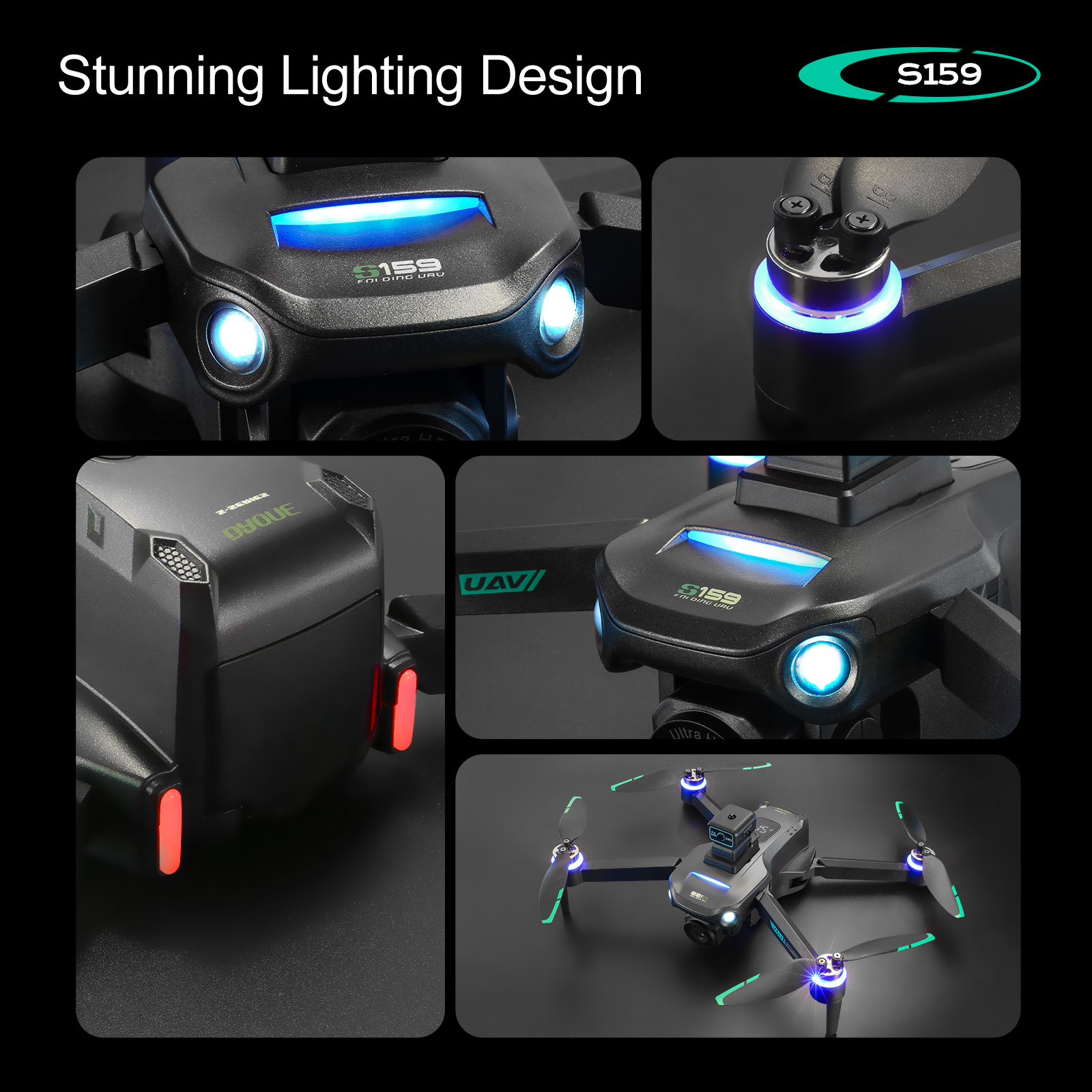 S159 GPS Drone 4K Profesional  - Drone Battery Balance Charger incelemesi ve fiyatı